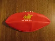 CARLTON DRAUGHT Beer Football. Australian Rules Football Full Size AFL Red Ball.