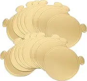 WEKADRIN Round Mini Cake Boards Spacer for Cake Platter for Parties Dessert Stores