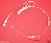 Poloere double ear Headset Microphone for AUDIO TECHNICA wireless - Hirose 4pin