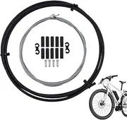 Derailleur Shifter Cable Cycle Shifter Cable Housing for Cycle and Road - Derailleur Cable & Housing Set | Cycle Shift Derailleur Cable and Housing Set with End Caps and S-Hooks for BMX, Mountain Road
