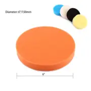 5Pcs 6 Sponge Polishing Buffing Waxing Pad Kit Tool For Polisher Buffer ECA