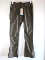 PrAna Hale II Pants Womens Size 4 Short Standard Fit Boot Cut Convertible Hiking