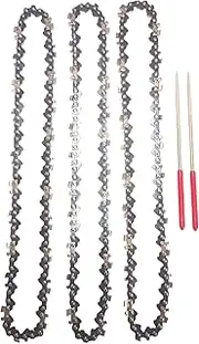 8 Inch 1/4" Pitch .043" 47 Drive Link Saw Blade Chainsaw Chains Bar Electric Saw Accessory Replacement Wood Cutting