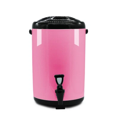 SOGA 12L Stainless Steel Insulated Hot Cold Coffee Milk Tea Barrel Bucket Jug