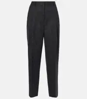 [Toteme] Toteme Wool-blend tapered pants AU 12 grey