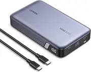 UGREEN 100W Power Bank 20000mAh Battery Pack USB C 3-Port PD3.0 Nexode Portable Charger Digital Display Laptop Powerbank for MacBook Pro, Dell XPS, iPhone 16 Pro Max, Galaxy S24 Ultra (45W), Pixel 9