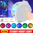 Sky Star LED Kids Night Light Projector Rotating Starry Galaxy Music Moon Lamp