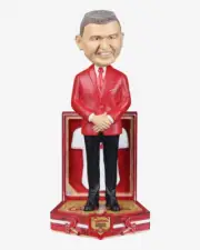 Whitey Herzog St. Louis Cardinals 2022 Red Jacket Bobblehead MLB Baseball