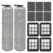 HF3 Brush Roller Filter Fit for Crosswave HF3 3649A Vacuum Cleaner, Fit for Multi- and Hardwood Floor As Shown