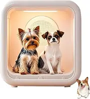 AI Smart Pet Dryer Box for Dogs/Cats, Grooming Brush & Towel, Low Noise，62L