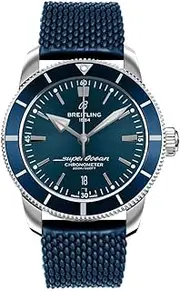 [Breitling] Superocean Heritage II B20 Automatic 44 Blue Aero Classic Rubber Strap Watch AB2030161C1S1, strap