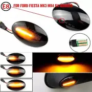 2X Dynamic Side Indicator LED Repeater Light For Ford Transit Tourneo MK6 MK7 Ka