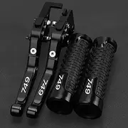 Clutch Brake Lever for D&ucati 749 749s 749r 2003-2006 Motorcycle Brake Lever Clutch Control Lever Set Handle Lever Handlebar Grips Parts