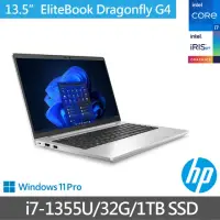 在飛比找momo購物網優惠-【HP 惠普】13.5吋i7商用輕薄筆電(EliteBook