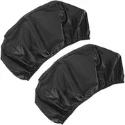 Happyyami 2Pcs Bike Basket Liner Practical Protector for Front Baskets Elastic Cover for Bicycles Keeps Baskets Safe from Rain and Scratches