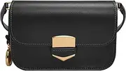 Fossil Women's Lennox Leather Large or Small Flap Crossbody Purse Handbag For Women
