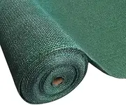 Instahut 50% Shade Cloth 3.66x30m Shadecloth Sail Heavy Duty Green