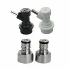 1 Set Cornelius Keg Gas/Liquid Ball Lock Disconnect 1/4 Inch Barb Homebrew