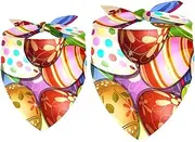 2 Pack Owner and Dog Bandana Set, Pet's Mom/Dad Bandana or Scarf Set, Family Matching Bandanas, Easter Easter Easter