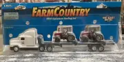 AGCO Equipment Hauling Set Truck & MF 3140 Tractors by ERTL Box Not Perfect