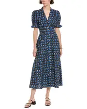 Area Stars Printed Maxi Dress