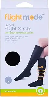 Flightmode Compression Socks, Anti-fatigue High Running Sports Socks Women & Men, Support for Pregnancy Nurse, Medical, Running, Athletic Baseball Softball Football Sports, Running