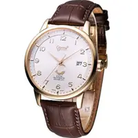在飛比找蝦皮商城優惠-愛其華錶 Ogival 機械錶 1929-24AGR皮 玫瑰