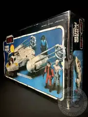 DEFLECTOR DC® Star Wars Y-Wing Fighter Vehicle (Kenner/Palitoy) DISPLAY CASE