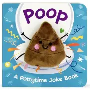 Poop! - Funny Finger Puppet Board Book Encouraging Potty Training, Ages 1-4 (Chi