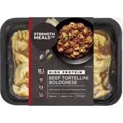 Strength Meals Co Beef Tortellini Bolognese 350g