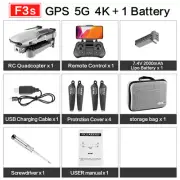 4DRC F3 GPS 5G 2.4Ghz WIFI Professional FPV 1080P 4K HD Camera 25 Minutes Flight