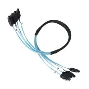 SAS Cable Sata Cable High Speed 6Gbps 4 Ports/Set High Quality for Server 04784