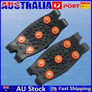 5-Stud Snow Ice Claw Anti Slip Shoes Ice Cleats Unisex Outdoor Chain Shoe Spikes