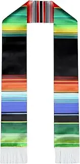 [Generic] Mexico Graduation Sash | Mexican Sash for Graduation | 2024 Mexican Graduation Sash, Hispanic Stole Graduation Serape Scarf, Mexican Sarape Graduation Sash