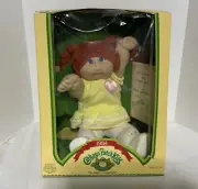 1984 cabbage patch doll NIB Sealed Red Hair Blue Eye Annmebella Polly READ