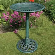 70cm Bird Bath Wash Ornament Garden Feeder Statue With Pebbles Outdoor Decor