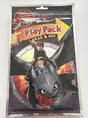DreamWorks How To Train Your Dragon 2 Play Pack Grab & Go Book To Color ( New)