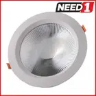 10x CROWN 20W Recessed Deep Frame COB LED Downlight – 3CCT (Tri Colour)