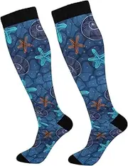 [GAIREG] Compression Socks Nurses Travel Compression Socks for Women Compression Knee High Socks for Women
