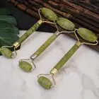 5Pcs Natural Jade Stone Face Roller Chinese Medicine Facial Beauty Massage Tool