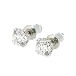 【SWAROVSKI 施華洛世奇】Constella 閃耀圓形切割水鑽銀色耳環