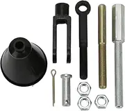 Manual Adjustable Master Cylinder Rod Kit Eyelet and Clevis Set Replacement GM 1950‑1970 Universal Assembly