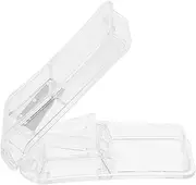 Ipetboom Pill Slicer for Small Medicine Storage Daily Organizer Travel Container Compact For-go
