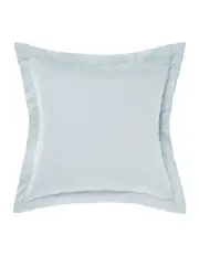 [Linen House] Augusta 500TC European Pillowcase in Pale Blue