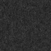1.19 yd Herman Miller Cozy Heathered Black Charcoal Gray Wool Upholstery Fabric