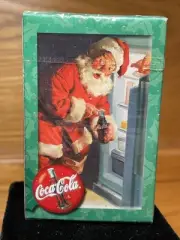 NEW Sealed Vintage Coca-Cola Nostalgia Playing Cards Christmas Santa Fridge Coke