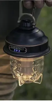 Barebones Living Beacon Hanging Lantern Slate Rechargeable Battery LIV-295bronze