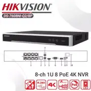 Hikvision DS-7608NI-Q2/8P 8CH Network Video Recorder for Security Camera System