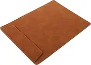 Ciieeo Practical Leather Folder Dividers Office Writing Board File Folder Clipboards Portable for Black