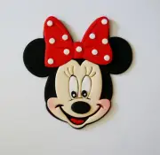 MICKEY MOUSE OR MINNIE MOUSE EDIBLE CAKE TOPPER - 10CM (APPROX)... AWESOME!!